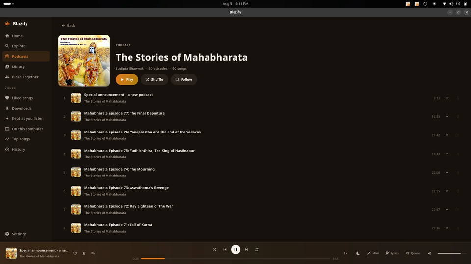 Podcasts