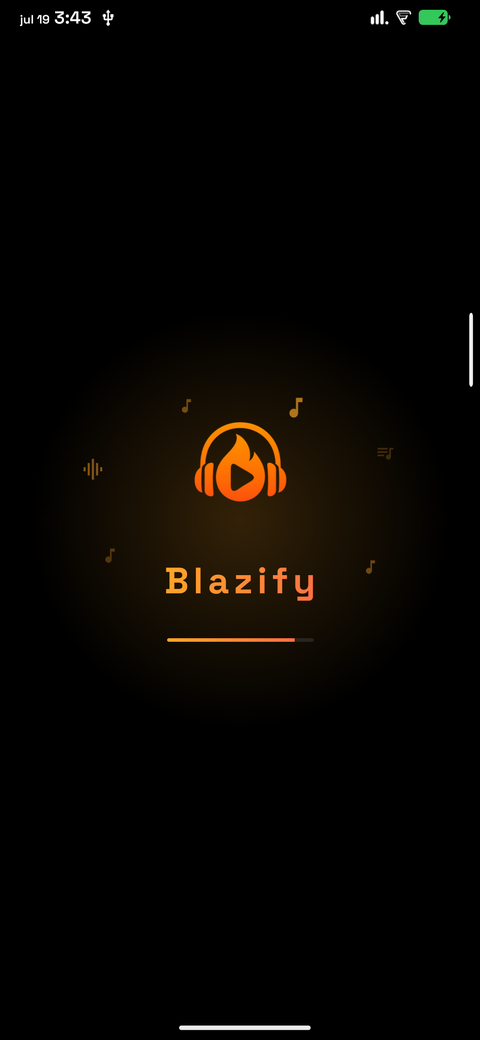Splash screen